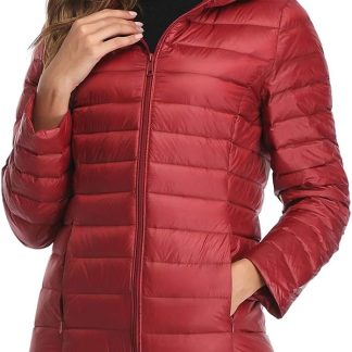 Winter Packable Down Jacket Plus Size Ultralight Long Down image 1