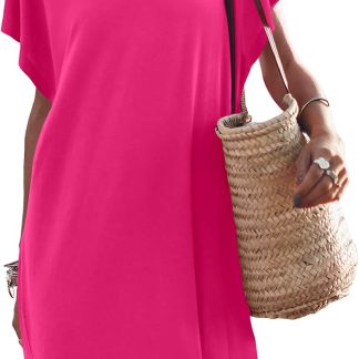 Women’s Summer T Shirt Dress 2026 Beach Vacation Travel image 1